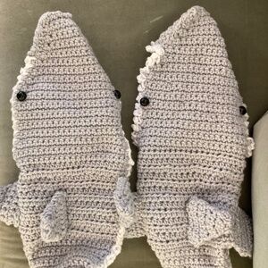Shark slippers